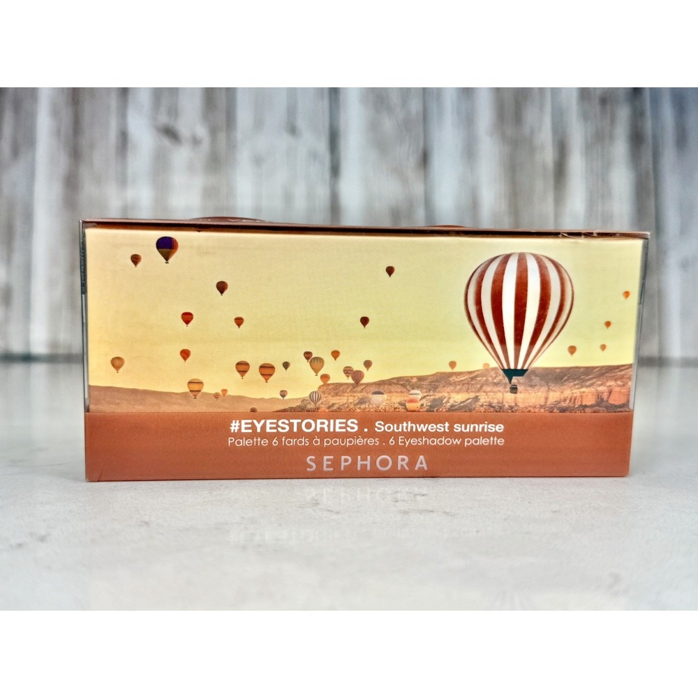 Sephora #EyeStories Southwest Sunrise 6 Eyeshadow Palette NEW Damaged Box